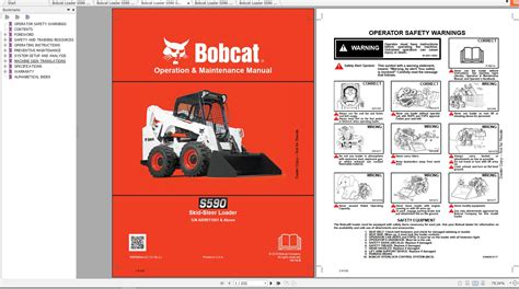 bobcat skid steer owners manual|bobcat operation and maintenance manual.